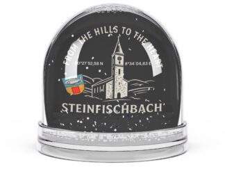 Snow Globe — Steinfischbach Church Souvenir Snow Globe (From the Hills to the Heart)