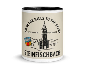 Tasse mit farbiger Innenseite